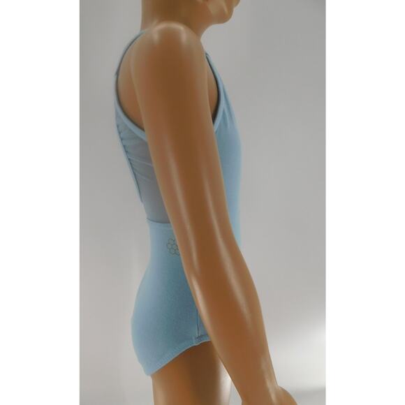 Dance Dress Honeycut Small Child Lt Blue Ballet - Picture 3 of 4